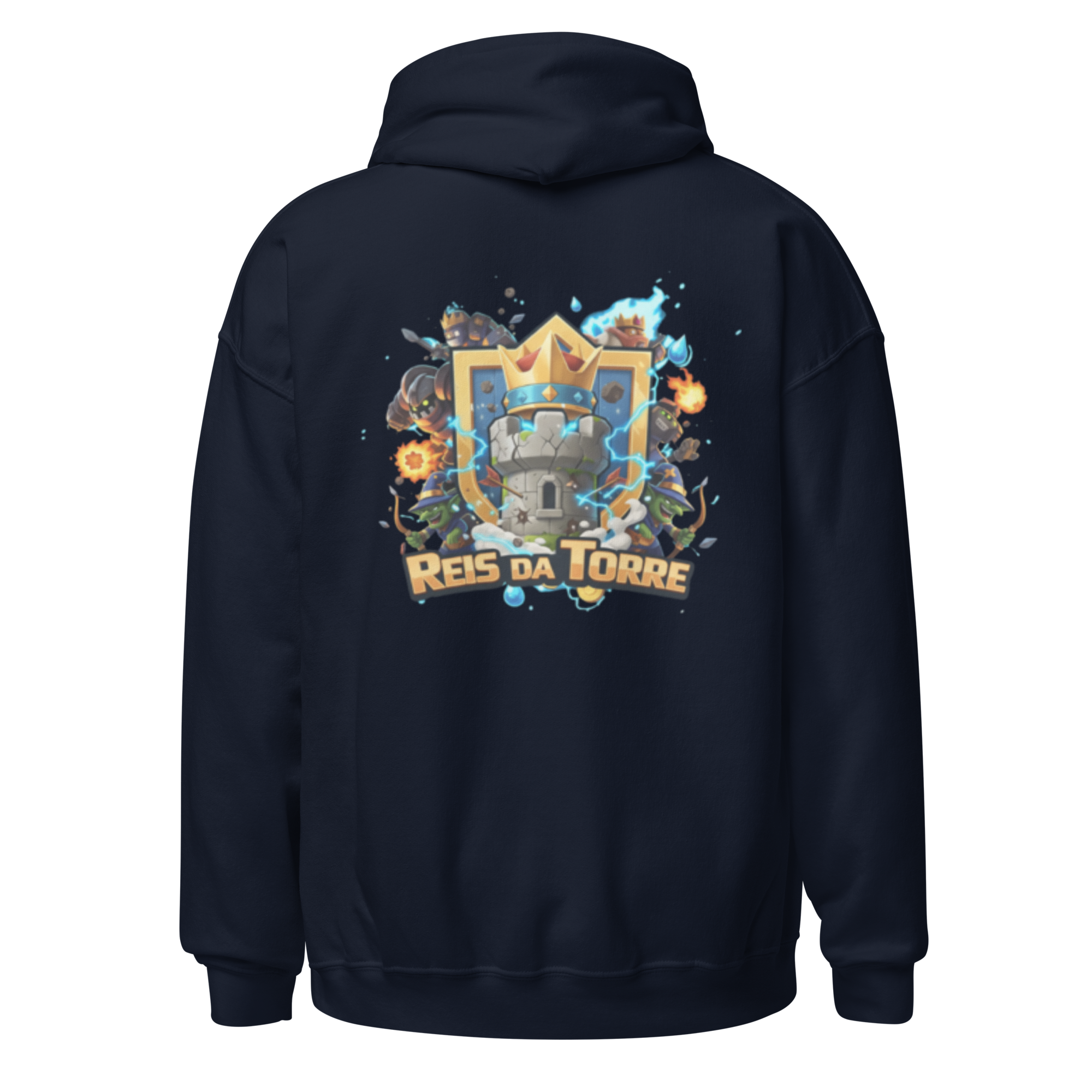 Moletom com Capuz Oficial Reis da Torre 2º Modelo Preto